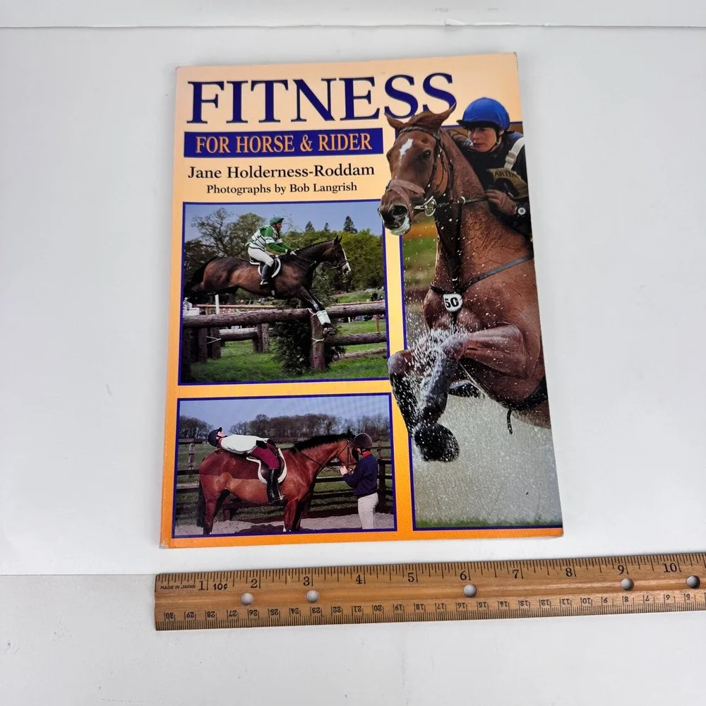 2003 Fitness For Horse and Rider Paperback Book Jane Holderness Roddam Pictures‎
